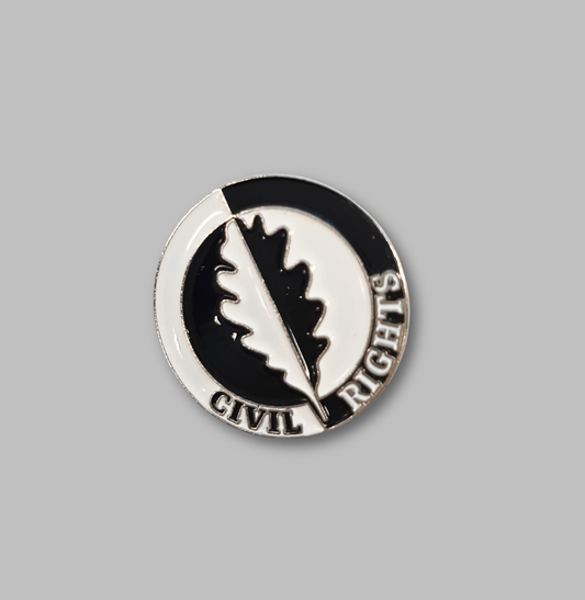 Civil Rights Pin Badge