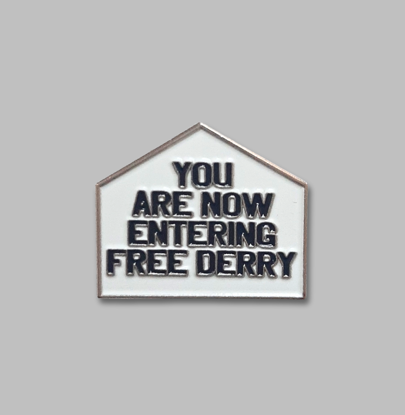 Free Derry Pin Badge