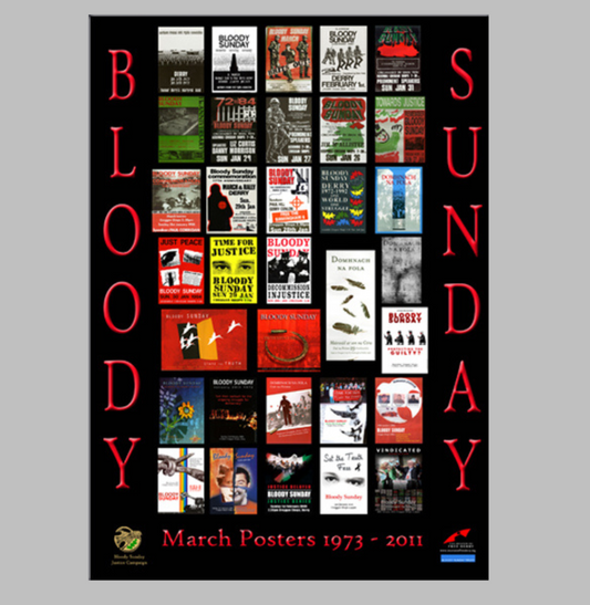 Bloody Sunday March Posters 1973-2011